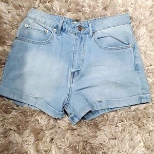 Light Blue Wash jeans shorts